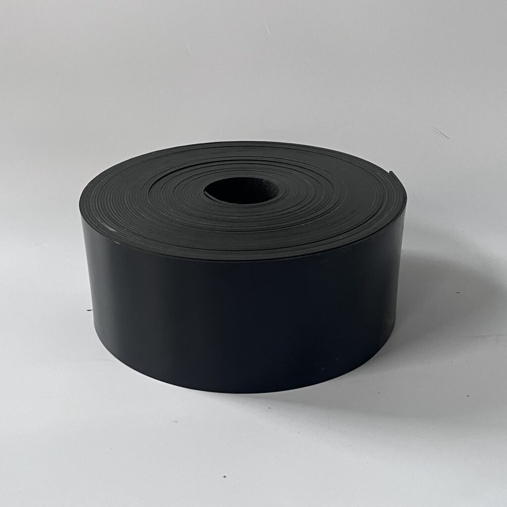 Close view of a CJSD heat shrinkable wrapping tape roll